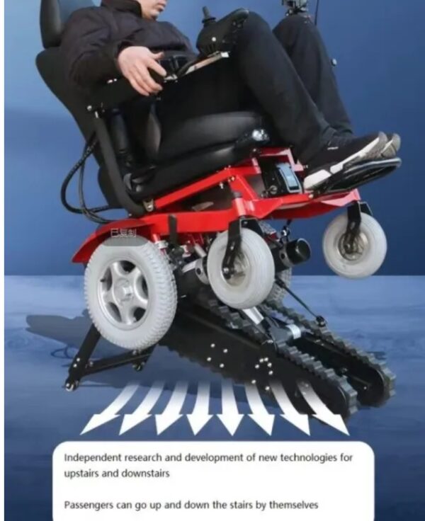 Fully Electric  Stair Climbing Wheelchair