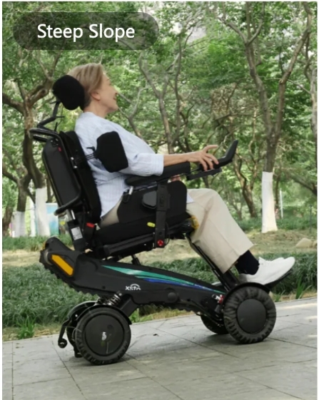 All-Terrain Fully Electric  Stair Climbing Wheelchair