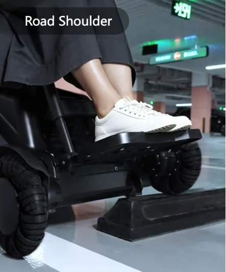 All-Terrain Fully Electric  Stair Climbing Wheelchair