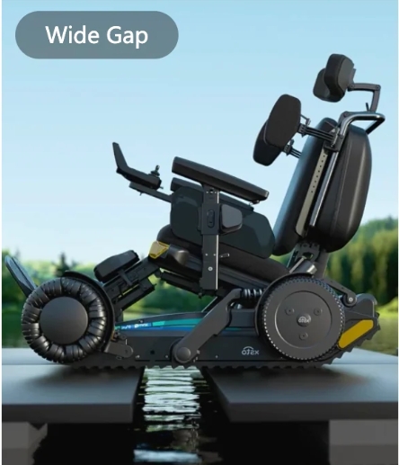 All-Terrain Fully Electric  Stair Climbing Wheelchair