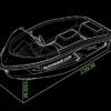 Mini Jet Boat with Automatic drive functions for elderly fun