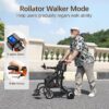 3 in 1 rollator3 FreeWink 3-in-1 Electric Wheelchair Rollator Walker