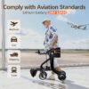 3 in 1 rollator5 FreeWink 3-in-1 Electric Wheelchair Rollator Walker